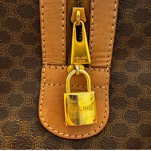 Celine Travel Bag with Lock and Key - Picture 11 of 12